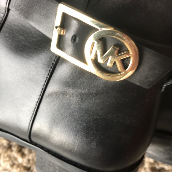 MK tall black boots - Picture 3 of 7